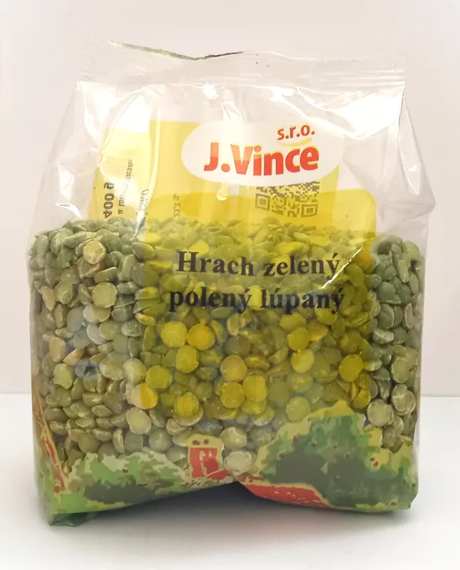 Hrach zelený polený lúpaný 400g