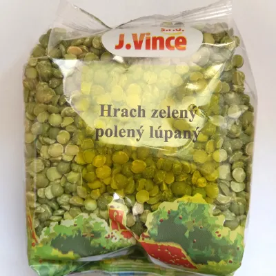 Hrach zelený polený lúpaný 400g